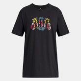 UA Empowerment Patch Girls' Oversized Short Sleeve