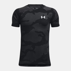 UA Velocity Jacquard Boys' Short Sleeve