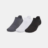 UA ArmourDry® Run Lite Unisex 3-Pack No Show Tab Socks