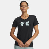 UA Techâ„¢ Graphic Women's V-Neck Short Sleeve