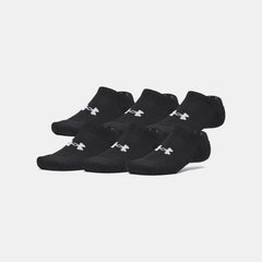 UA Performance Cotton Unisex 6-Pack No Show Socks