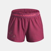 UA Techâ„¢ Play Up Logo Girls' Shorts