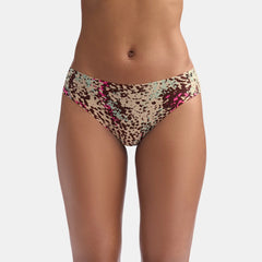 UA Pure Stretch Printed Women's 3-Pack No Show Bikini