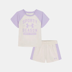 UA French Terry Toddler Girls' Shorts Set