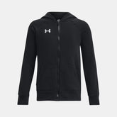 UA Rival Fleece Boys' Full-Zip Hoodie