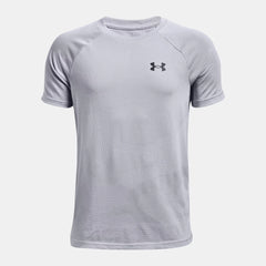 UA Velocity Jacquard Boys' Short Sleeve