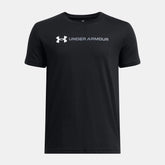 UA Logo Wordmark Boys' Short Sleeve