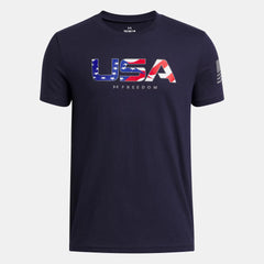 UA Freedom Chest Flag Boys' T-Shirt