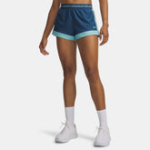 UA Tech Play Up Colorblock Women's 3" Shorts
