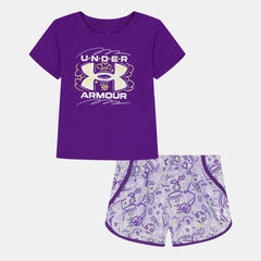 UA Printed Woven Toddler Girls' Shorts Set