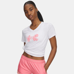 UA Tech™ Graphic Women's V-Neck Short Sleeve