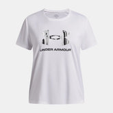 UA Techâ„¢ Print Fill Graphic Girls' Short Sleeve