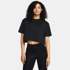 UA Boxy Crop Simple Women's Short Sleeve