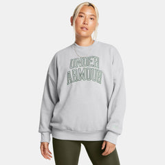 UA Icon Heavyweight Terry Women's Oversized Crew