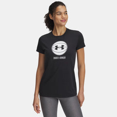 Women's UA Team Basketball Short Sleeve null