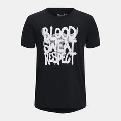 Project Rock Respect Boys' Short Sleeve