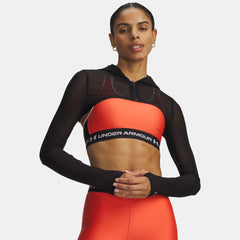 UA Vanish Elite Mesh Women's Crop Full Zip