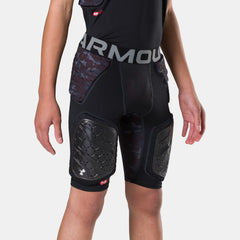 UA Gameday Armour Pro Camo Kids' 5-Pad Girdle