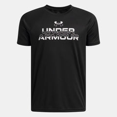 UA Tech™ Split Wordmark Boys' Short Sleeve