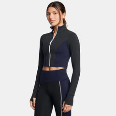 Project Rock Lets Go Women's Crop Full-Zip