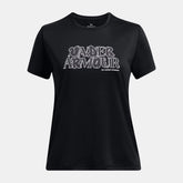 UA Techâ„¢ Wordmark Girls' Short Sleeve