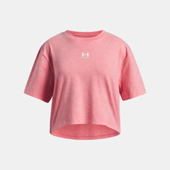 UA Rival Wash Girls' Short Sleeve