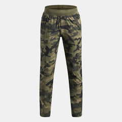 UA Sportstyle Woven Print Tapered Boys' Pants