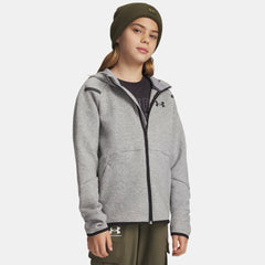 UA Unstoppable Fleece Boys' Full-Zip