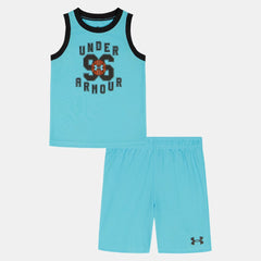 UA Basketball Jersey Little Boys' Set