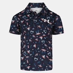 UA Matchplay Printed Little Boys' Polo