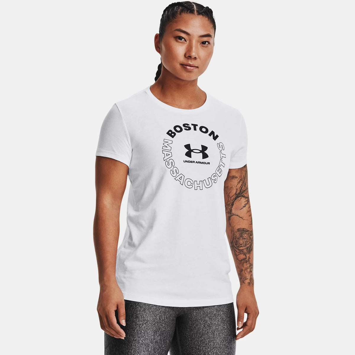 Women's UA Boston City Short Sleeve null