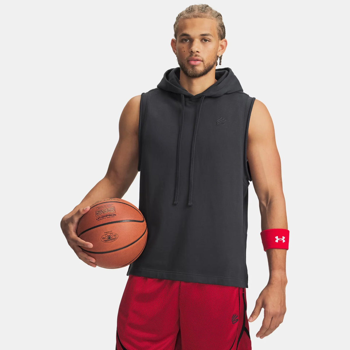Curry Men's Sleeveless Hoodie