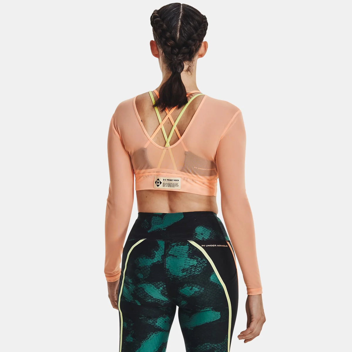 Project Rock Sheer Mesh Women's Long Sleeve