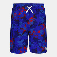 UA Digistar Camo Boys' Volley Shorts