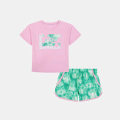 UA Woven Printed Toddler Girls' Shorts Set