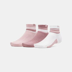 UA Sportstyle Cotton Unisex 3-Pack Quarter Socks