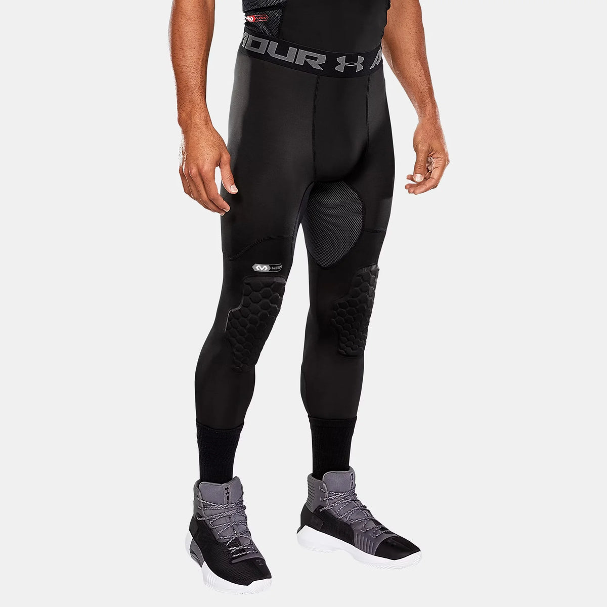 UA Gameday Armour Men's 2-Pad ¾ Basketball Tights