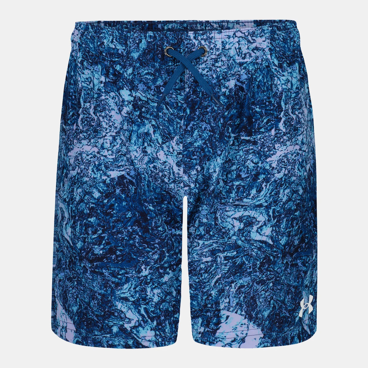 UA Compression Print Boys' Volley Shorts
