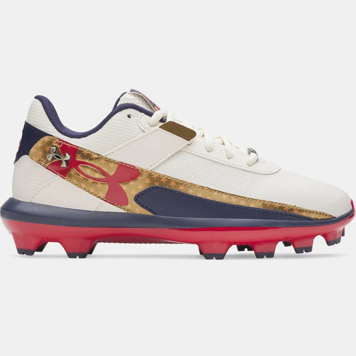 UA Harper 10 TPU Jr. LE USA Boys' Baseball Cleats