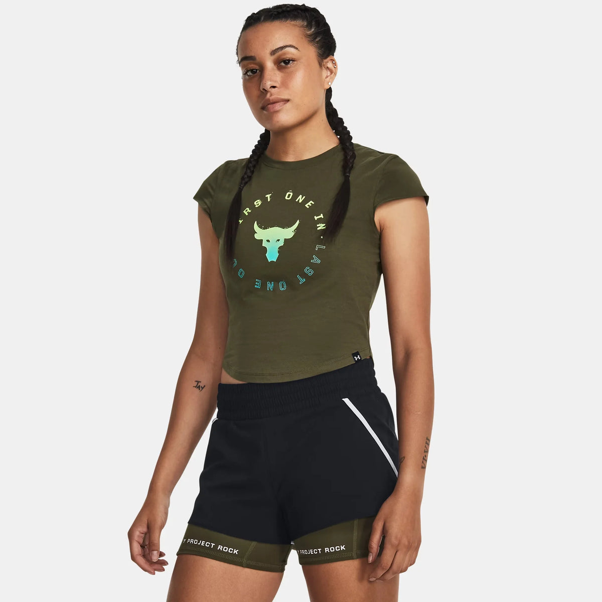 Project Rock Night Shift Women's Cap T-Shirt