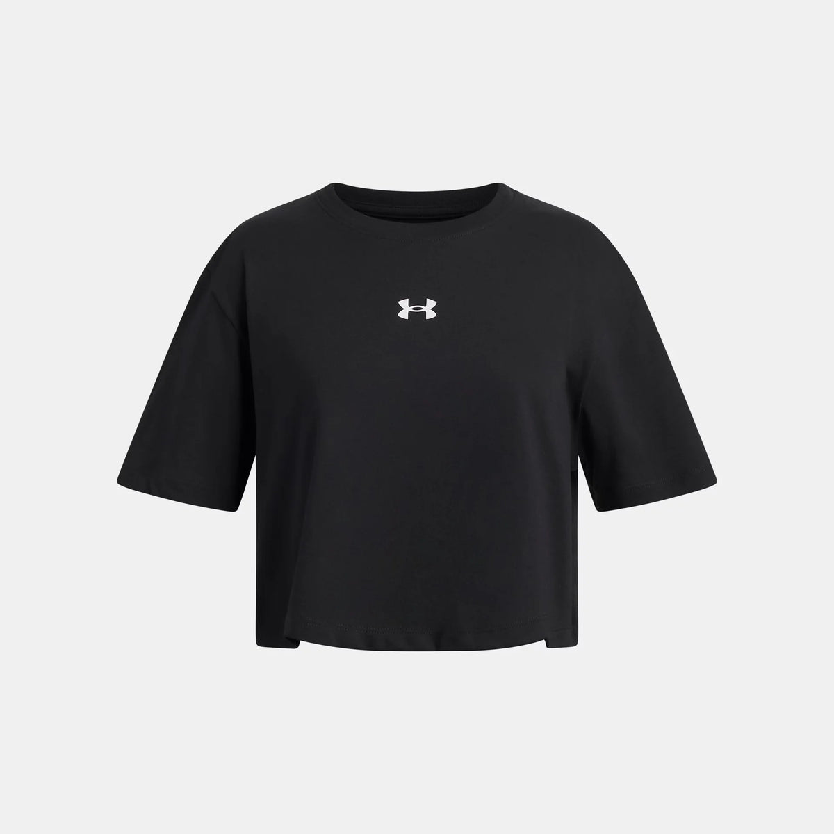 UA Rival Girls' Boxy Crop Short Sleeve