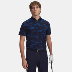 UA ArmourDry Print Rib Men's Polo