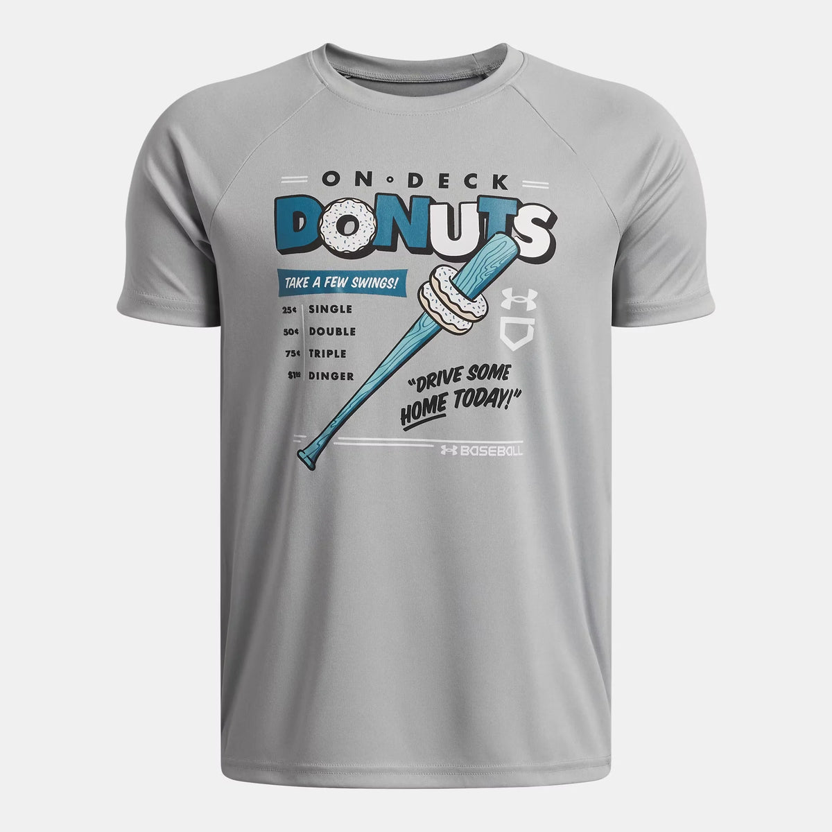UA Tech™ Donut Baseball Graphic Boys' Short Sleeve