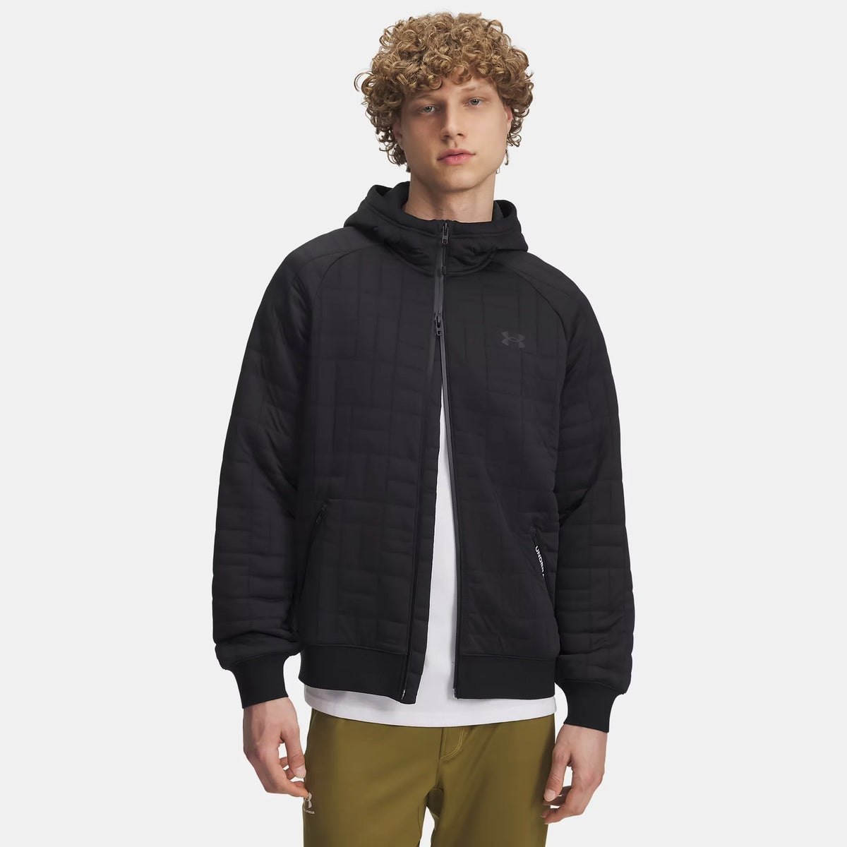 UA Unstoppable Fleece Textured Men's Full Zip
