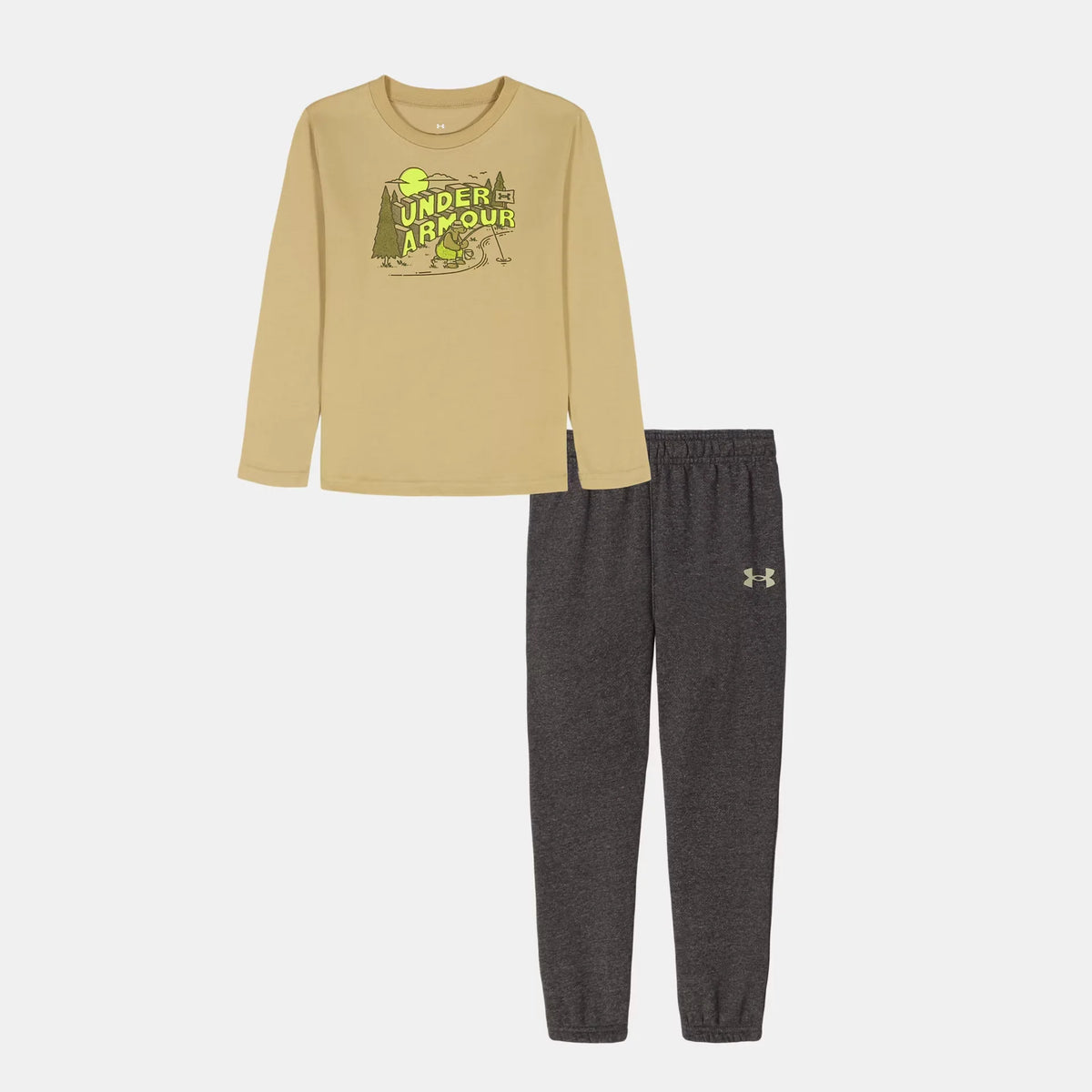 UA Bear Fishing Infant Boys' Long Sleeve & Joggers Set