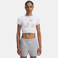 UA Rival Rib Graphic Women's Baby T-Shirt