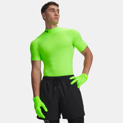 HeatGear® Compression Men's Mock Short Sleeve