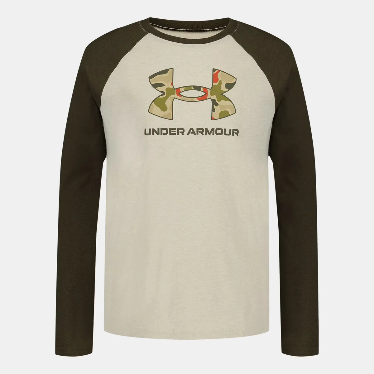 UA Frogskin Boys' Long Sleeve Raglan