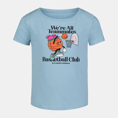 UA Basketball Little Girls' Short Sleeve