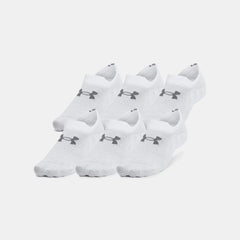 UA Essential Ultra Unisex 6-Pack Low Socks